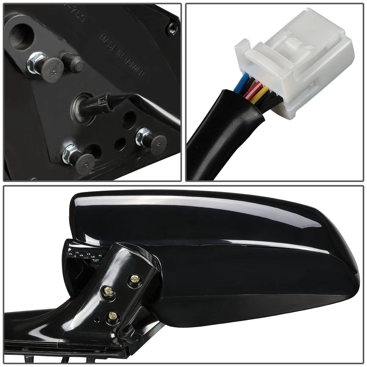 Power Heated Memory Side Door Mirror Left for Nissan Murano (2005–2007) NI1320176