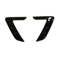 ABS Side Fender Air Outlet Vent Cover Gloss Black for BMW 3-Series (2020-2021)
