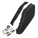 Black Mid-Frame Air Deflectors for Harley Electra Glide, Road King (2017–2023)