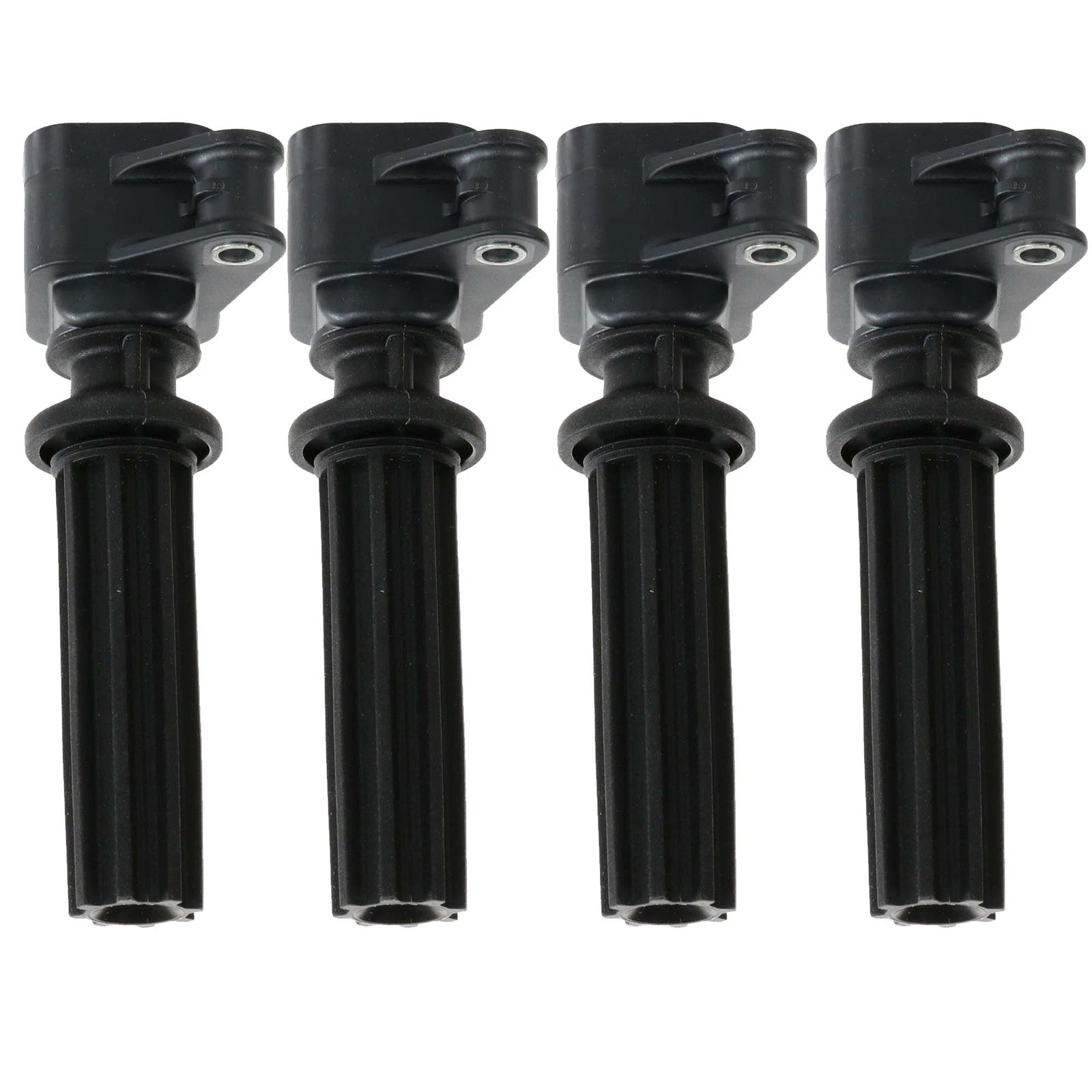 Set of 4 Direct Ignition Coils for Ford Focus, Land Rover LR2, Lincoln MKC (2000–2023)
