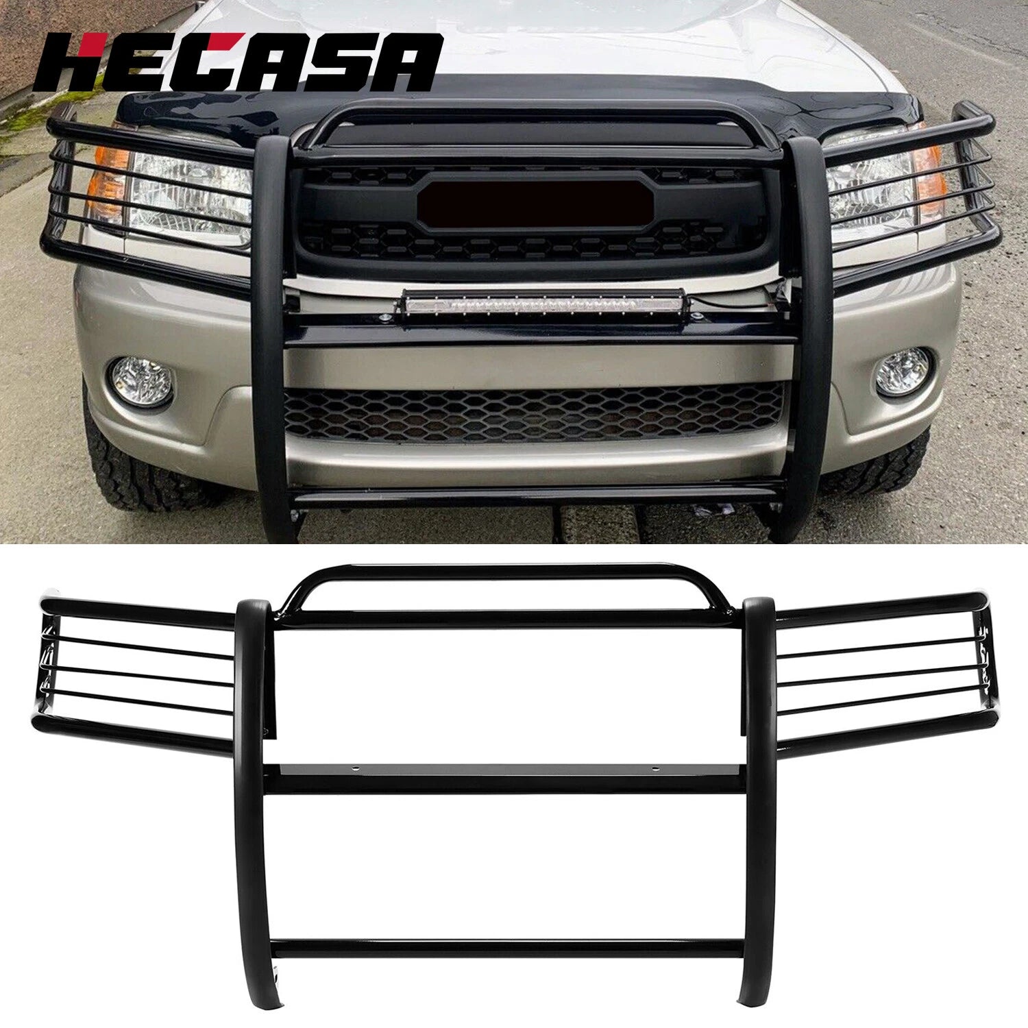 Bumper Grille Brush Guard for Toyota Tundra (2000–2006) & Sequoia (2001–2004)