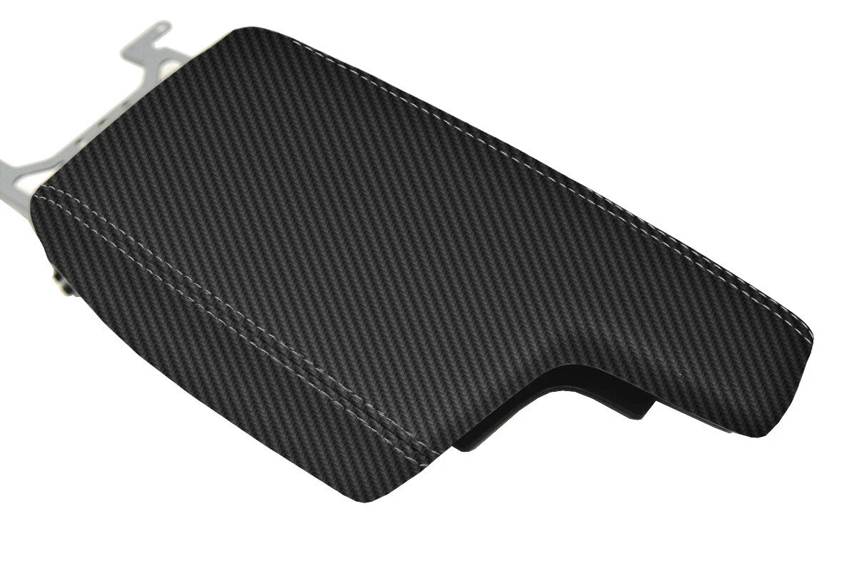 Console Lid Armrest Cover for Subaru Impreza (2017–2020) Carbon Fiber
