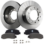 Disc Brake & Semi-Metallic Pad Kit for Ford F-450 Super Duty (2012)