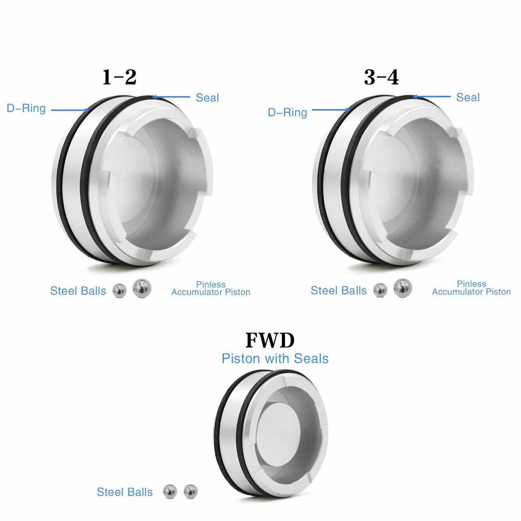 Pinless Forward Accumulator Piston Kit for 4L60E 4L65E 4L70E (Sonnax)