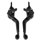 Black Extendable Brake Clutch Levers for BMW R1200GS (2004-2012) & ADV (2006-2013)