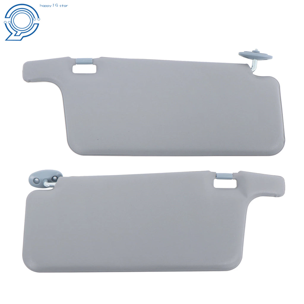 Set of 2 Sun Visors for Honda Civic (1996–2001) Gray LHD