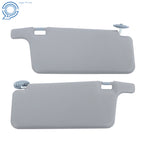 Set of 2 Sun Visors for Honda Civic (1996–2001) Gray LHD