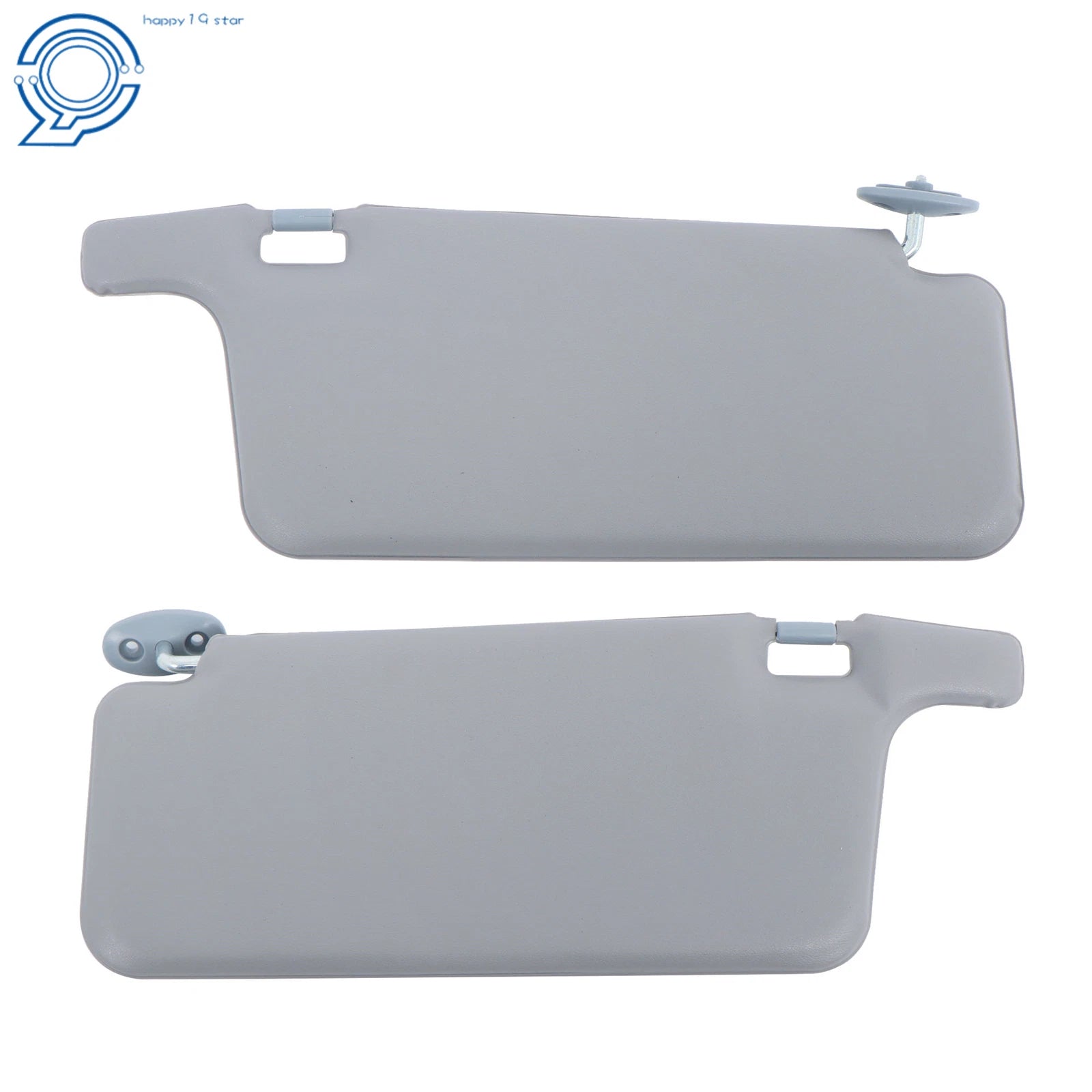 Set of 2 Sun Visors for Honda Civic (1996–2001) Gray LHD