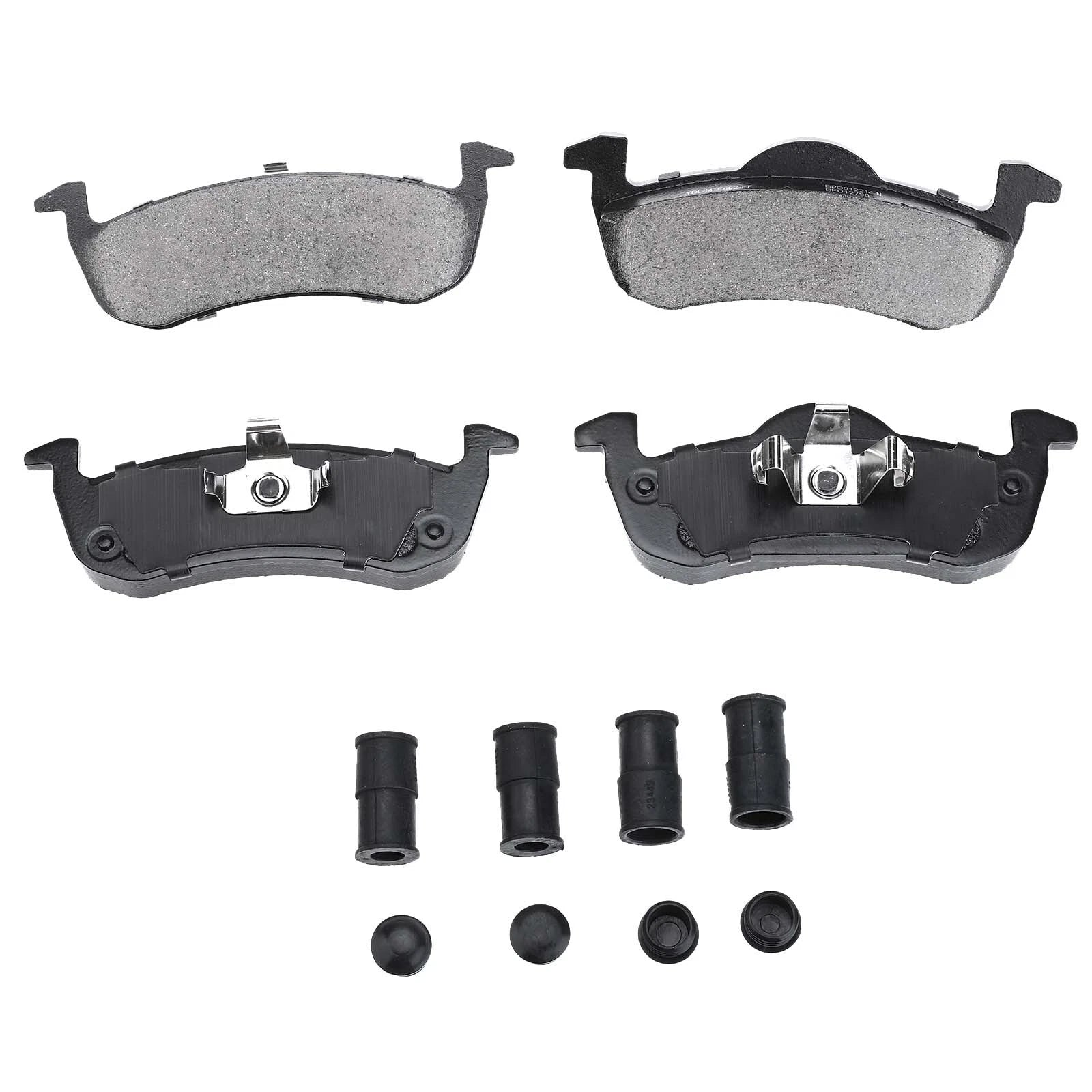 Set of 4 Disc Brake Rotors & Ceramic Pads for Ford Expedition (2007–2009)