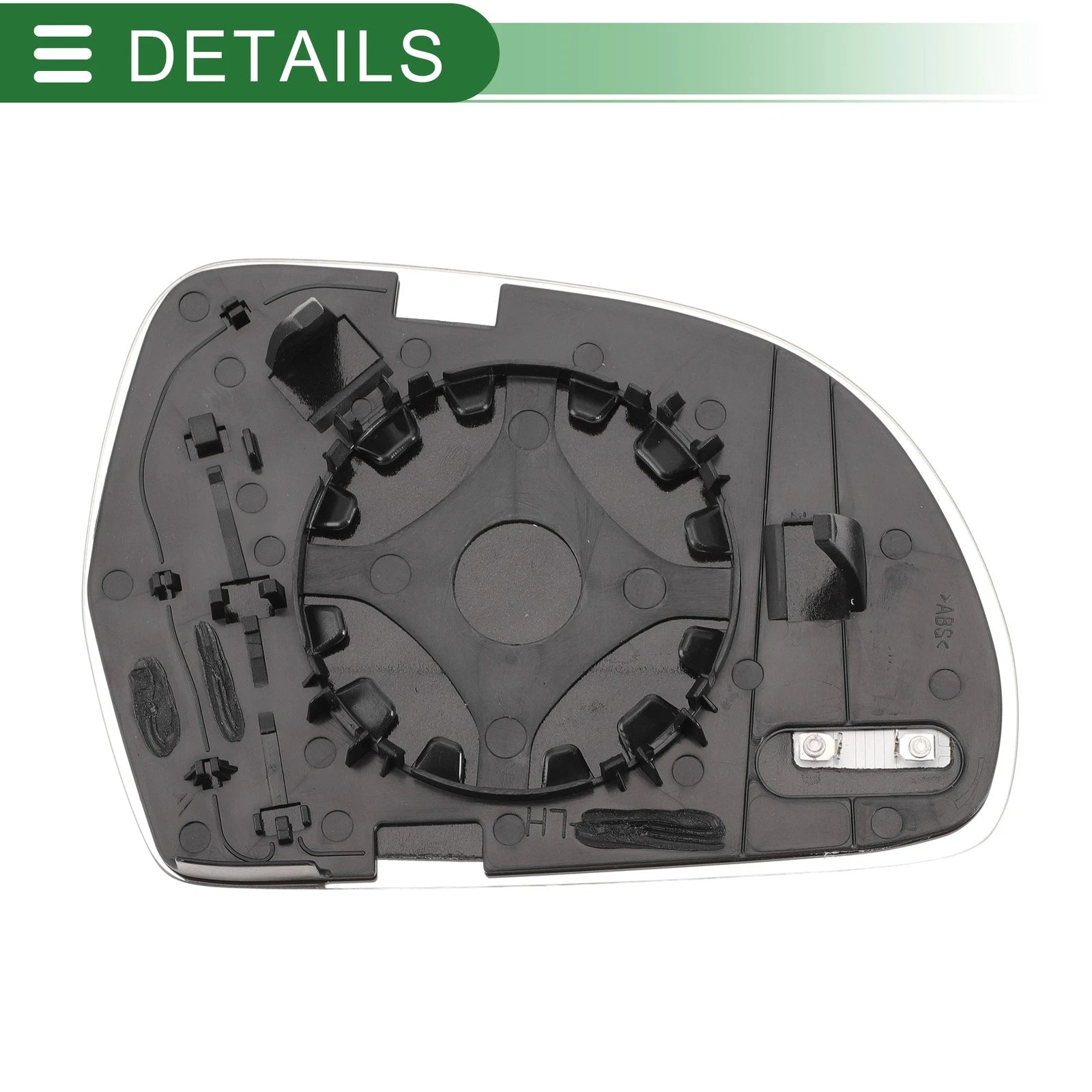 Heated Mirror Glass for Audi A3 A4 A6 A8 Q3 A5 (2000–2023)