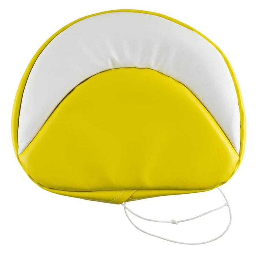18" Yellow & White Seat Cover for Case/International Harvester (R7074)
