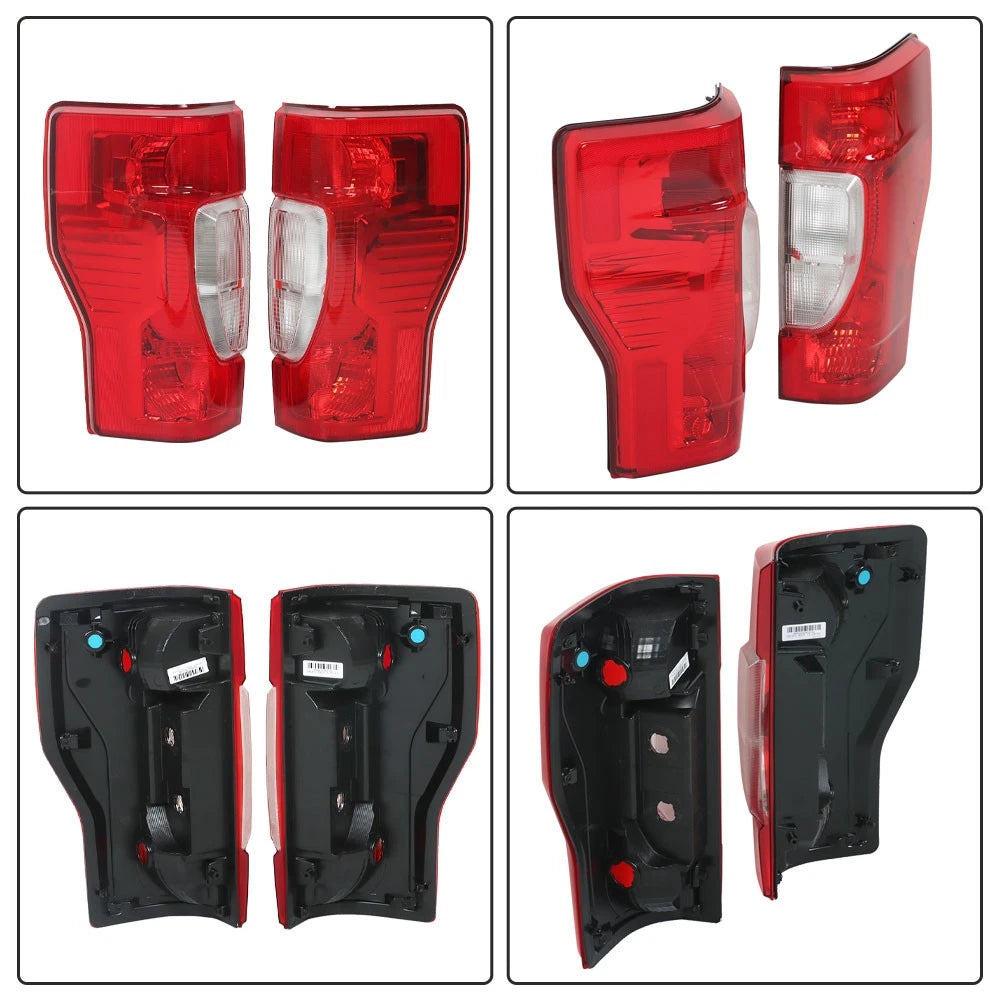Set of 2 Rear Tail Lights for Ford F250 F350 (2020–2022) Red