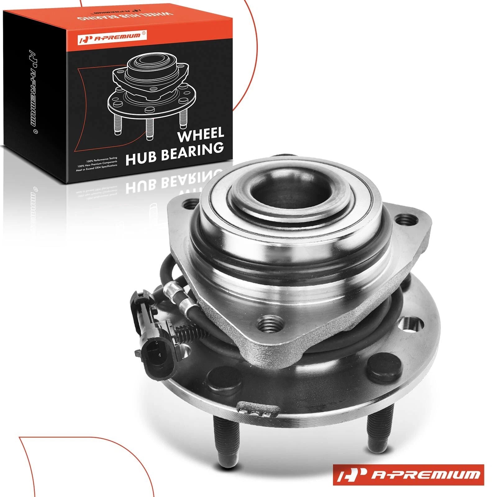 Front Wheel Hub & Bearing Assembly with ABS Sensor for Chevy Blazer (1995–2005)