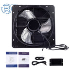 16" Wall-Mount Exhaust Fan for Attic Ventilation
