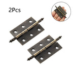2X Hinge for Wooden Jewelry Chest Cabinet (Vintage)