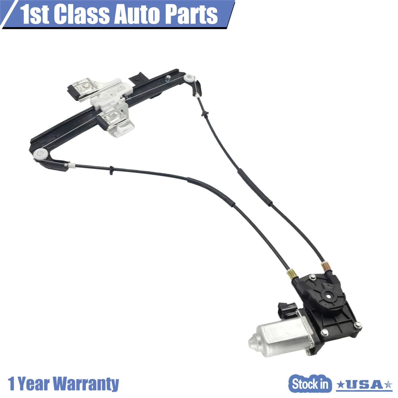 Rear Right Power Window Regulator Motor for Cadillac Escalade (2000–2006)