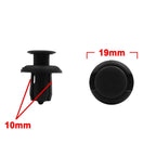 40pcs Plastic Rivets Push-Type Clips with Fastener Remover for Honda