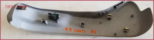 RH Passenger Seat Switch Trim for Lincoln Continental (1998–2002) Gray