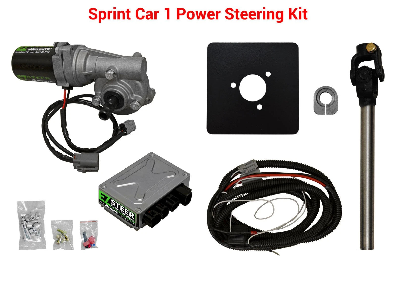 EZ-STEER Power Steering Kit for Universal Sprint Car (220W)