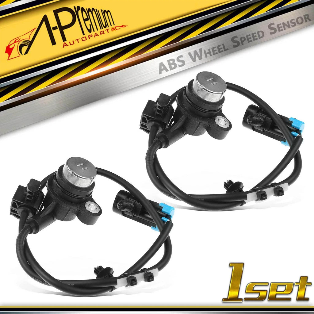 2X Rear ABS Wheel Speed Sensors for Chevy Express 1500 (2008–2012)