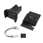 Bracket Mount Stand GPS Phone Navigation USB Charger ABS Material for Motorcycle