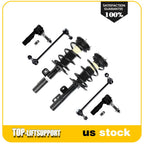 Front Struts with Springs and Sway Bars for Ford Flex (2010–2012)