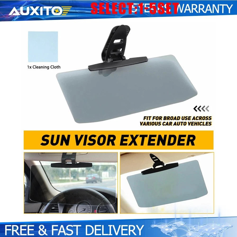 Sun Visor Extension for Universal Fit (1-5X) - Anti Glare, UV Ray Block