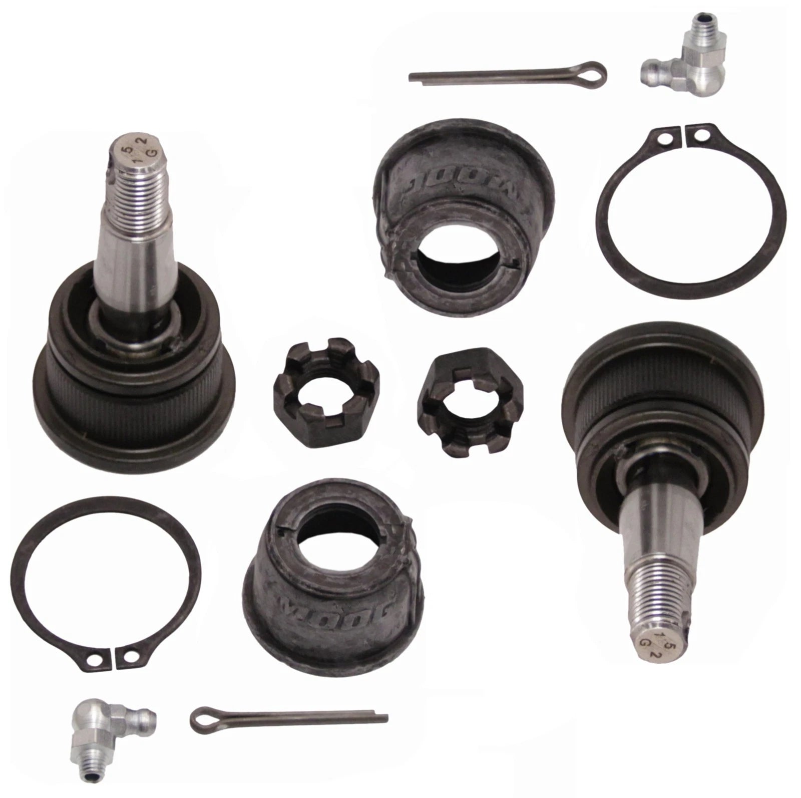 Set of 2 Rear Upper Ball Joints for Ford Taurus Mercury Sable (1996–2005)