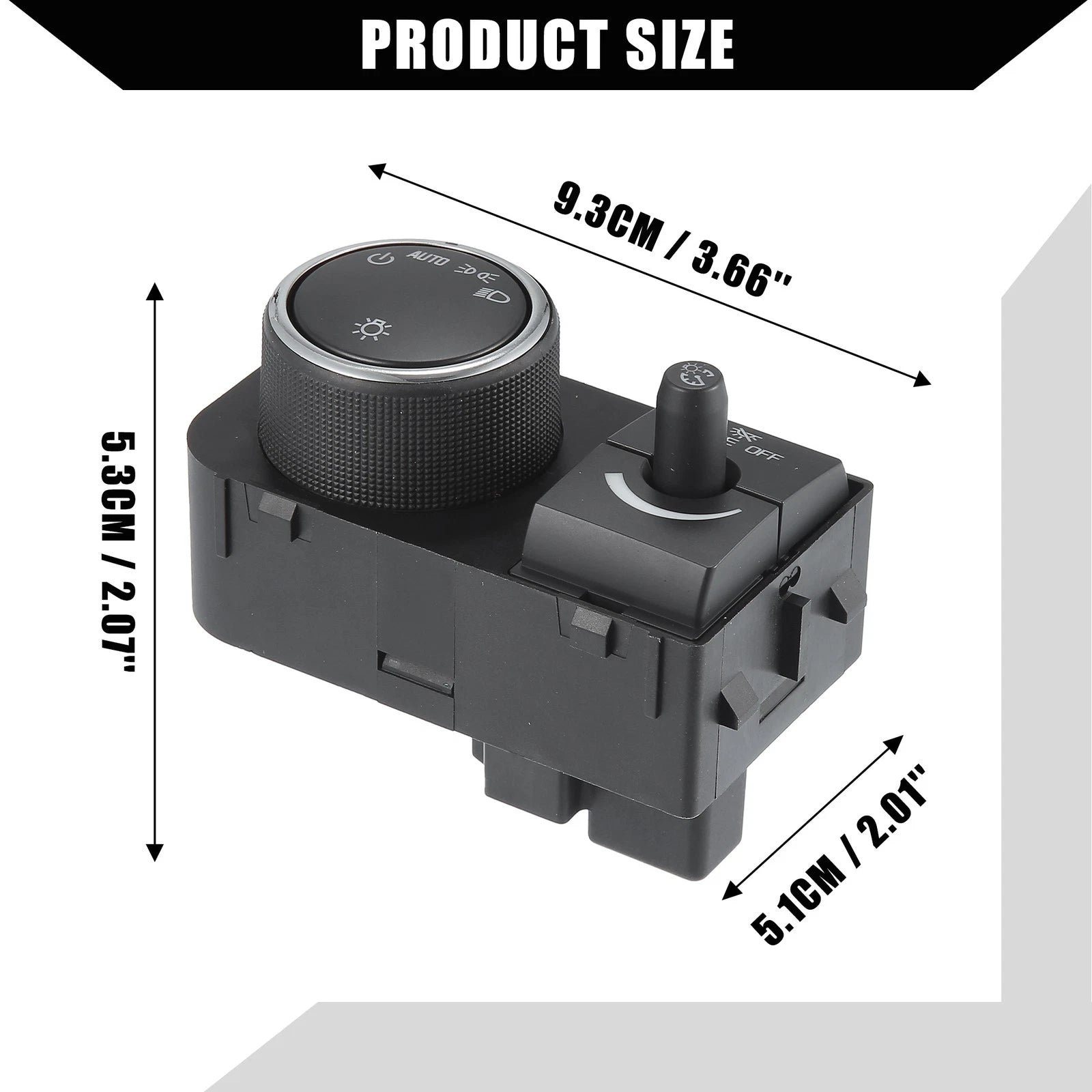 Front Car Headlight Switch Replacement for Chevy GMC (No. 25858426)