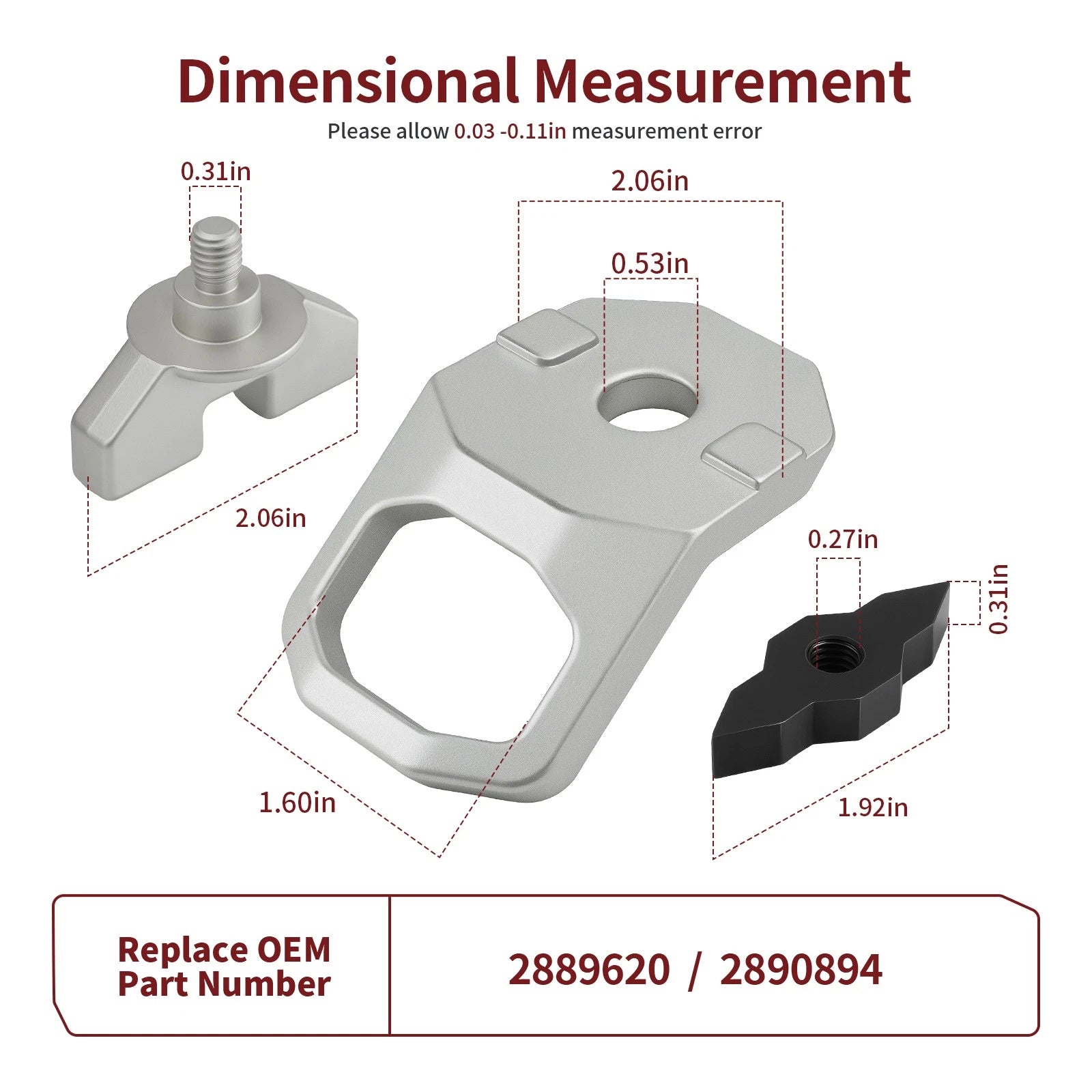 2X Lock And Ride Max D-Rings for Polaris Xpedition (2024–2025) 2889620