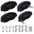 Front Ceramic Brake Pads for Honda Civic Accord Insight Acura EL (2001–2023)
