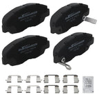 Front Ceramic Brake Pads for Honda Civic Accord Insight Acura EL (2001–2023)