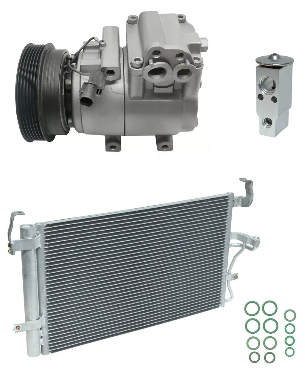 A/C Compressor Kit Replacement for Hyundai Tiburon GT 2.7L (2004–2008)