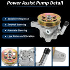 Power Steering Pump w/ Pulley for Honda Pilot (2003–2004) No.56110-PGK-A01