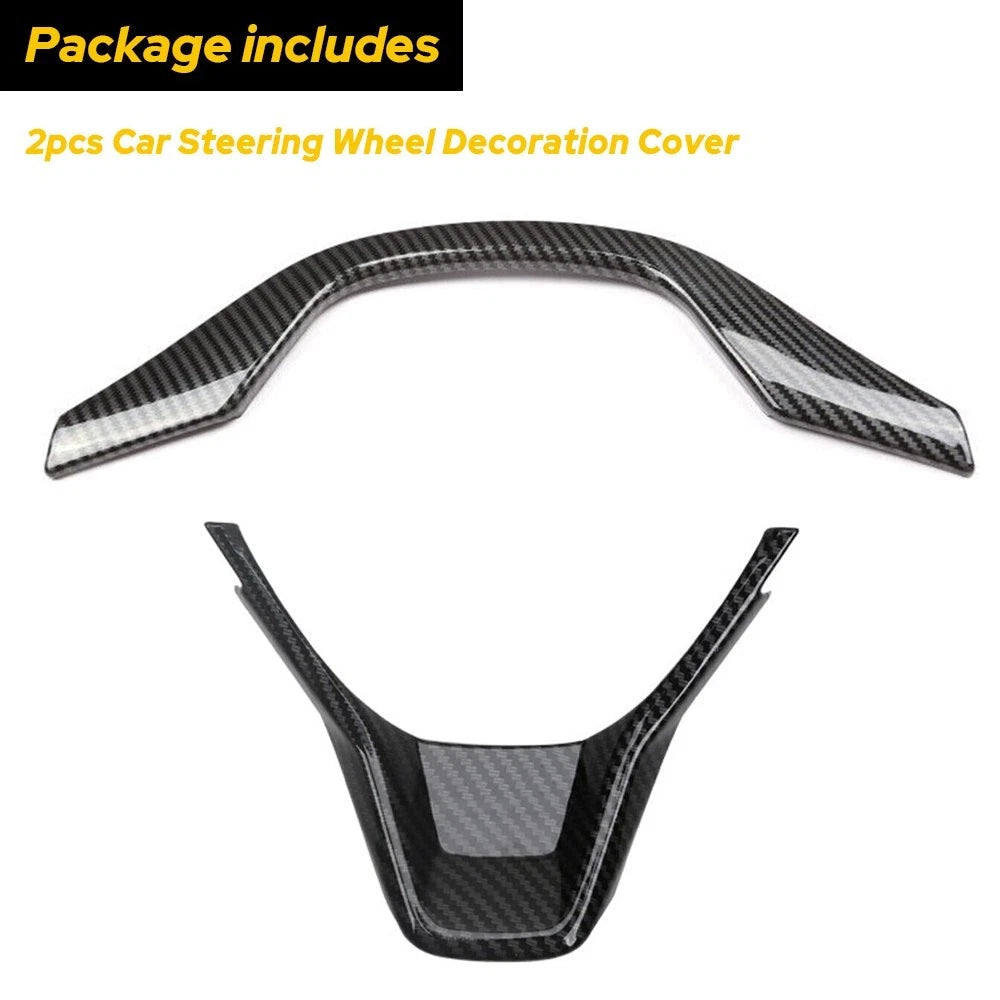 Steering Wheel Cover Trim for Honda Accord (2018–2022) Carbon Fiber