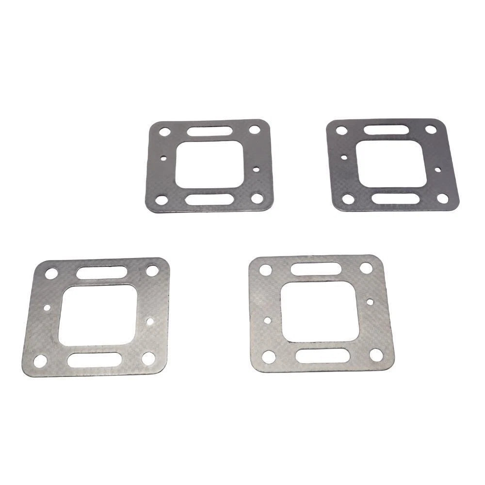 Set of 4 Exhaust Manifold Elbow Gaskets for Mercruiser (27-863724, 18-0897)
