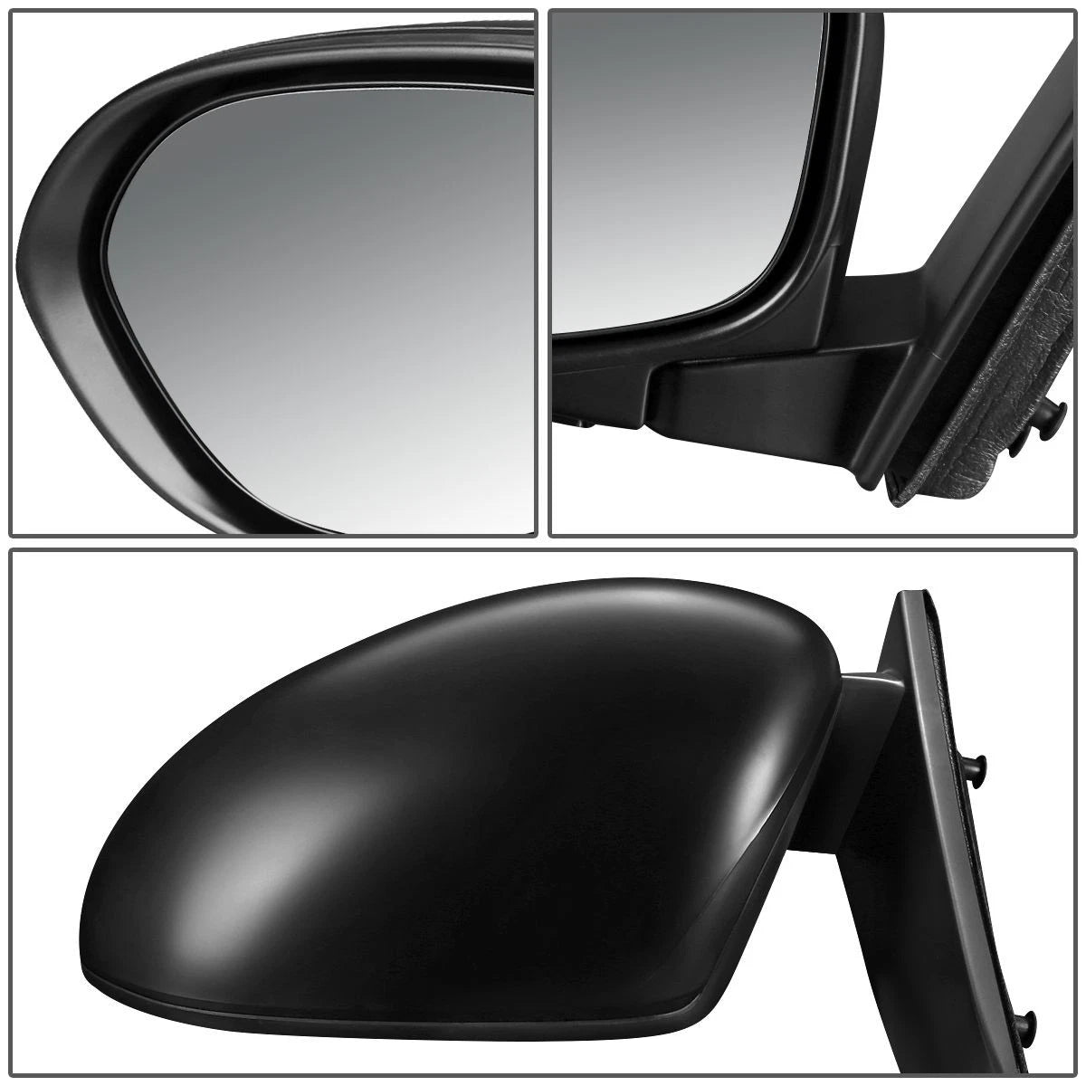 Powered Side View Door Mirror Left for Honda Odyssey (2014–2017) HO1320277