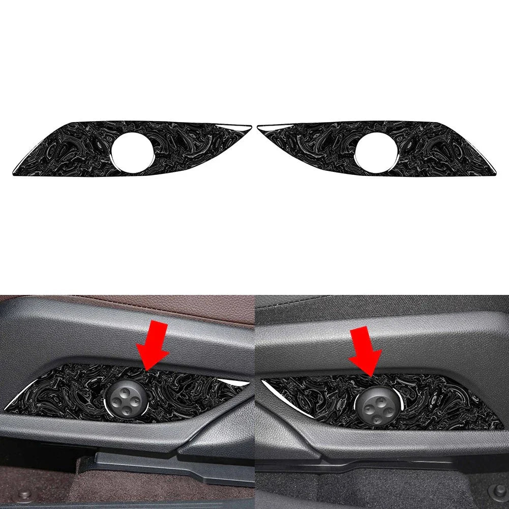 Marbling Interior Front Seat Side Panels for Benz C Class (2015-2021)