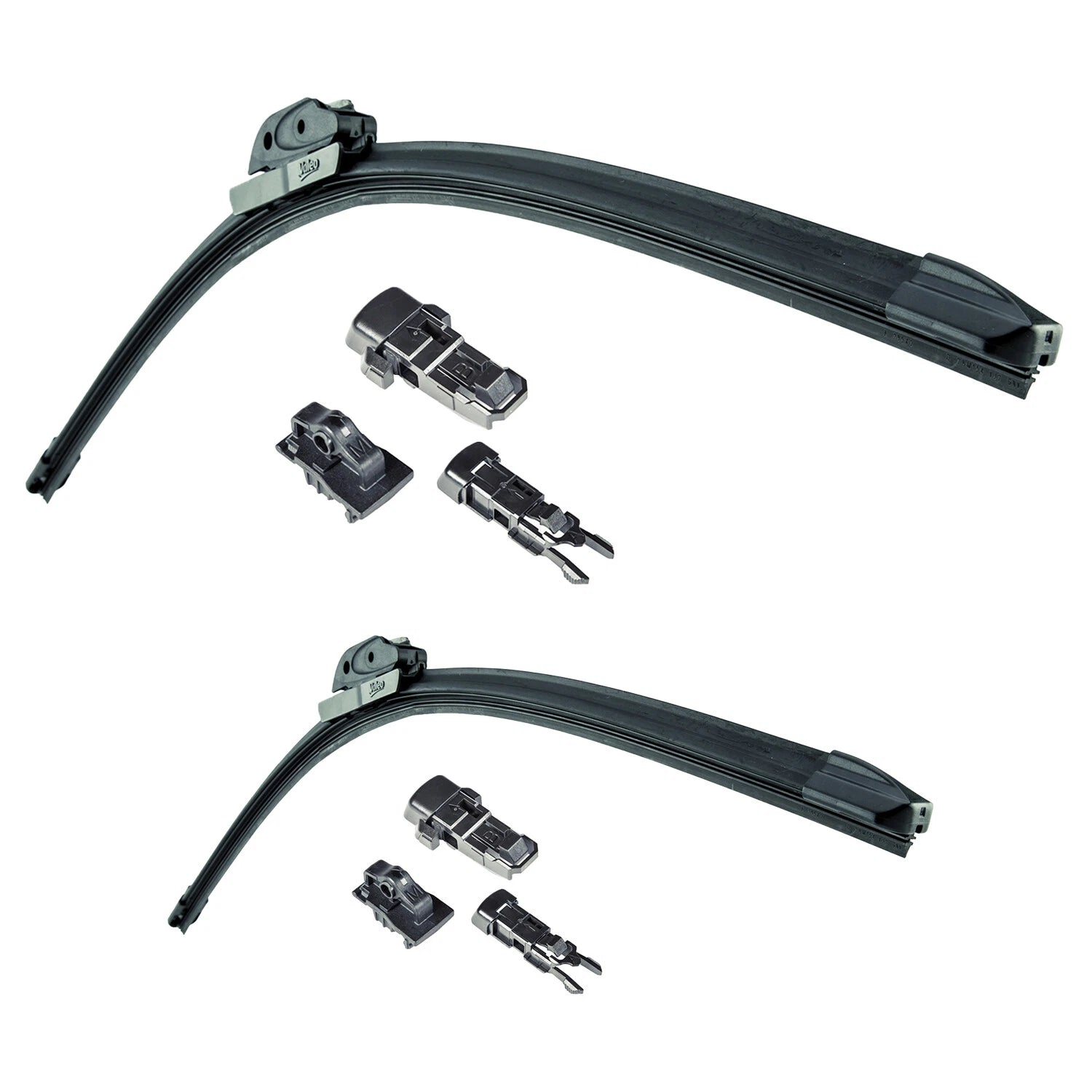 2X Valeo Beam Titanium Windshield Wiper Blades for (26" & 15")