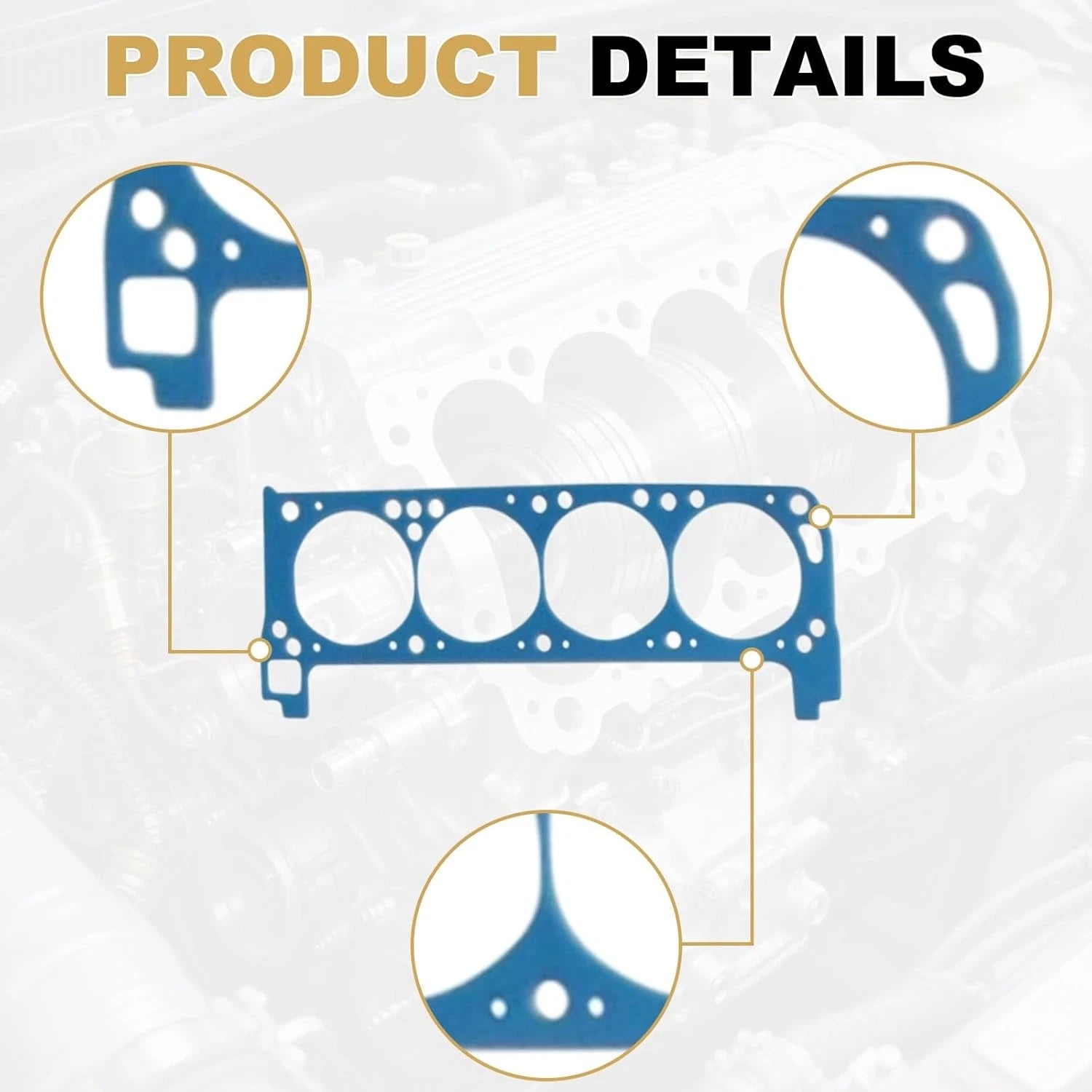 Full Engine Gasket Set for Ford E-350 E-250 F-350 Bronco
