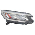 Replacement Passenger Halogen Headlight Assembly w/o LED Daytime Running Lights