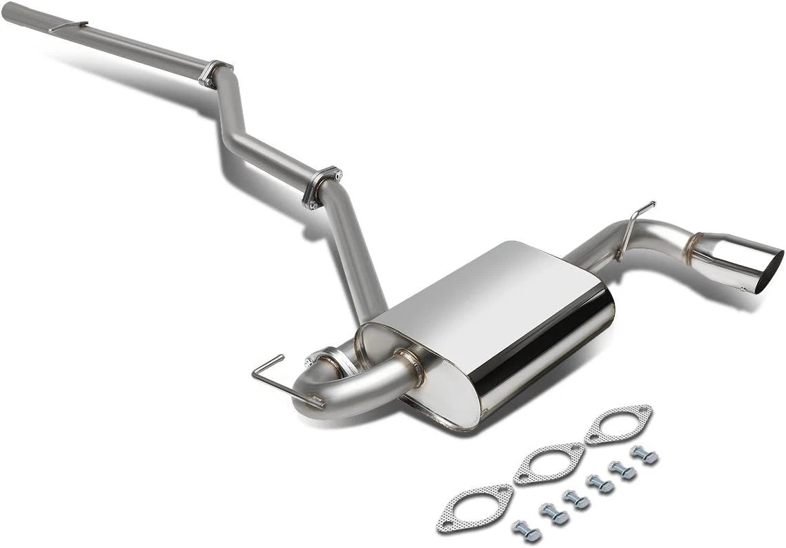 3.5" Muffler Tip Stainless Catback Exhaust System for Jeep Patriot (2007–2013)