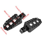 Pair Rear Footrests Foot Pegs for BMW G310GS G310R G310RR (2017–2024)