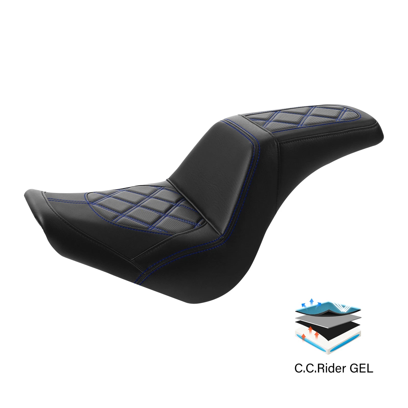 Gel Seat for Harley Softail Standard Street Bob (2018–2024)