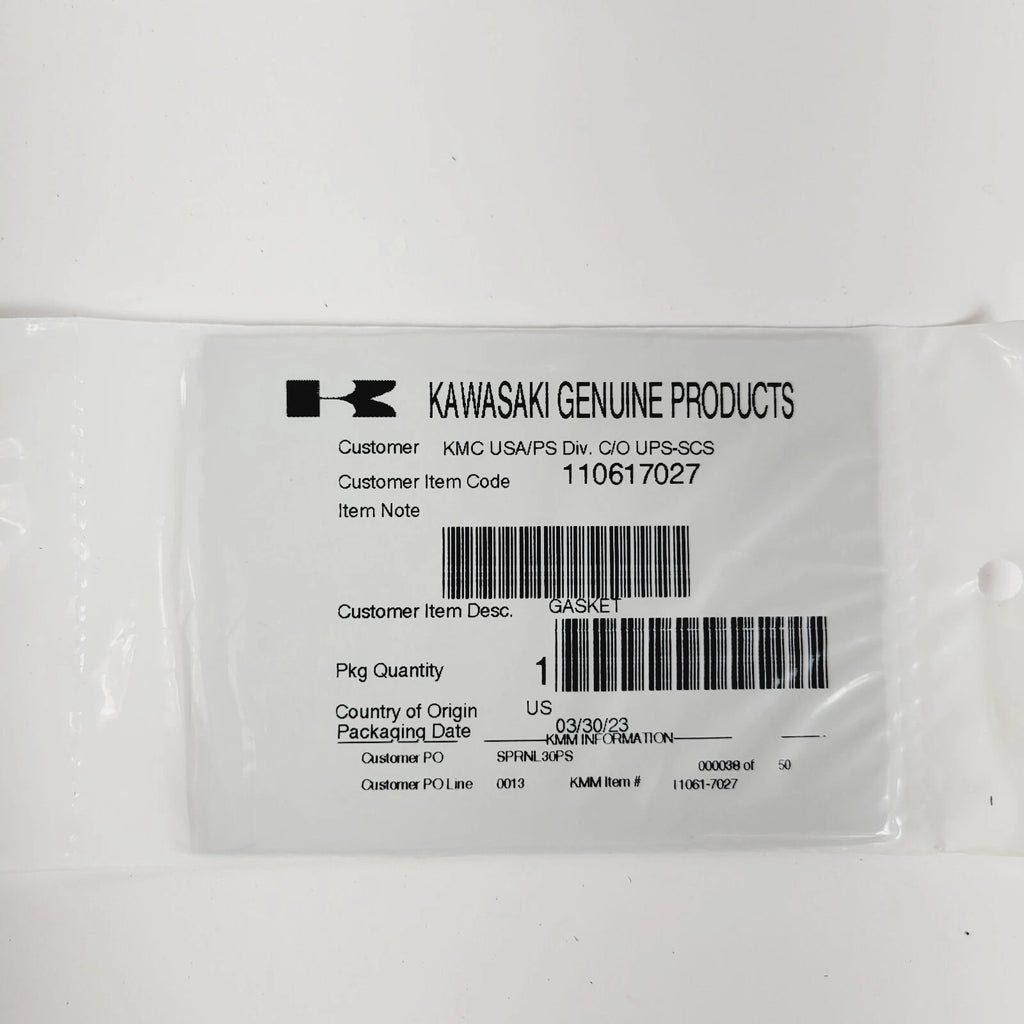 Head-Carb Gasket for Kawasaki (OEM 11061-7027)