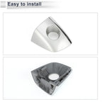 Front Left Door Handle Cover Lock Cap for Audi Q5 (2013–2017) No. 8T0837879 Silver Tone
