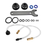 Front Mount Hydraulic Steering Cylinder Seal Kit & Bleed Kit for Seastar (HS5157)