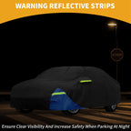 Waterproof Car Cover for Toyota Camry (Oxford Cloth, Black/Blue)