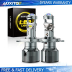 2X LED Headlight Bulbs for H4 9003 (Fits Most Vehicles)