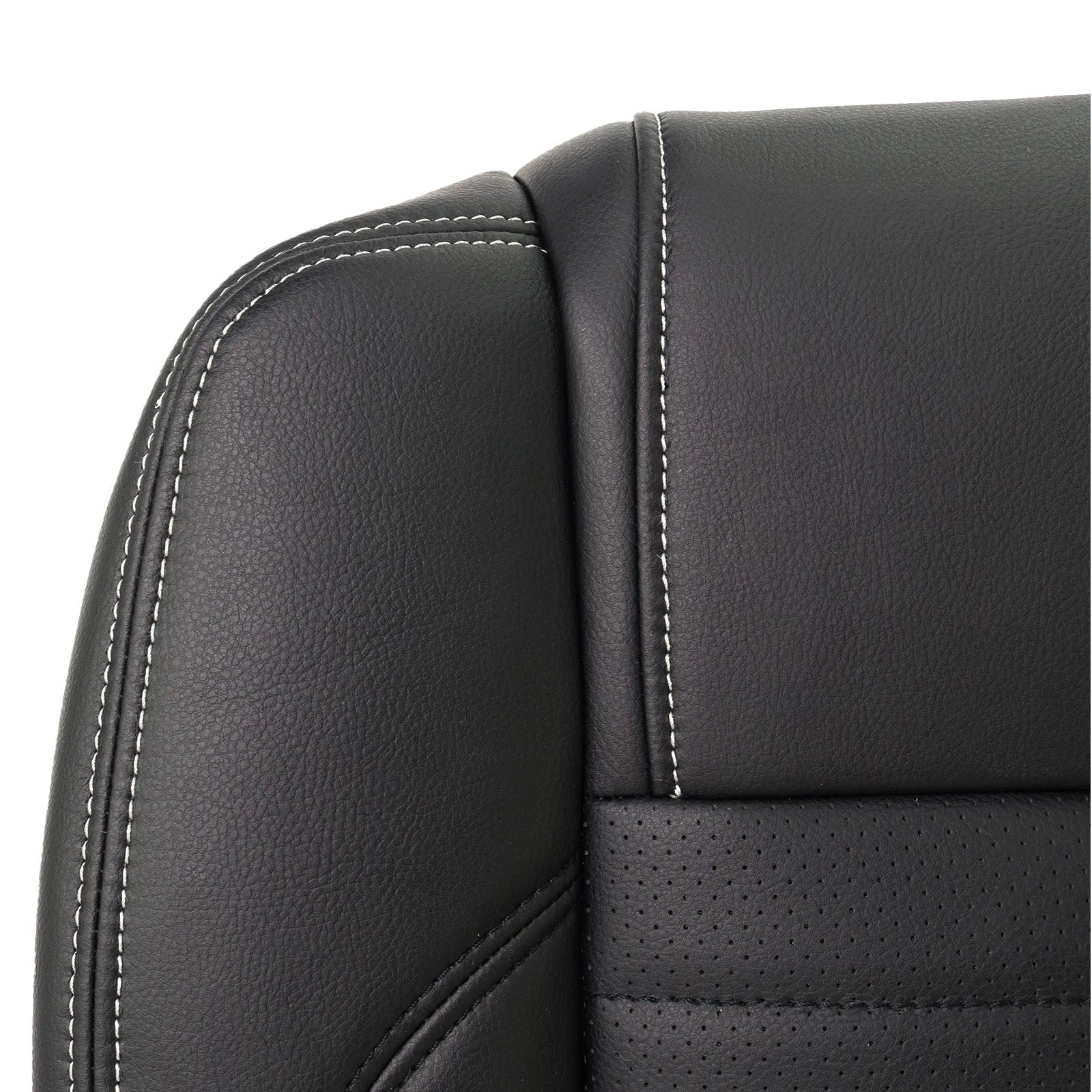 Black Driver Side Seat Cover for Ford Mustang GT (2010–2014) Microfiber
